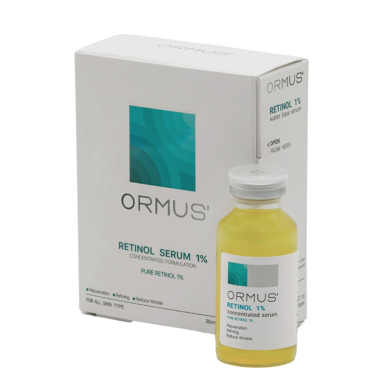 سرم ضد چروک اورموس مدل رتینول 1 درصد حجم 30 میلی لیتر